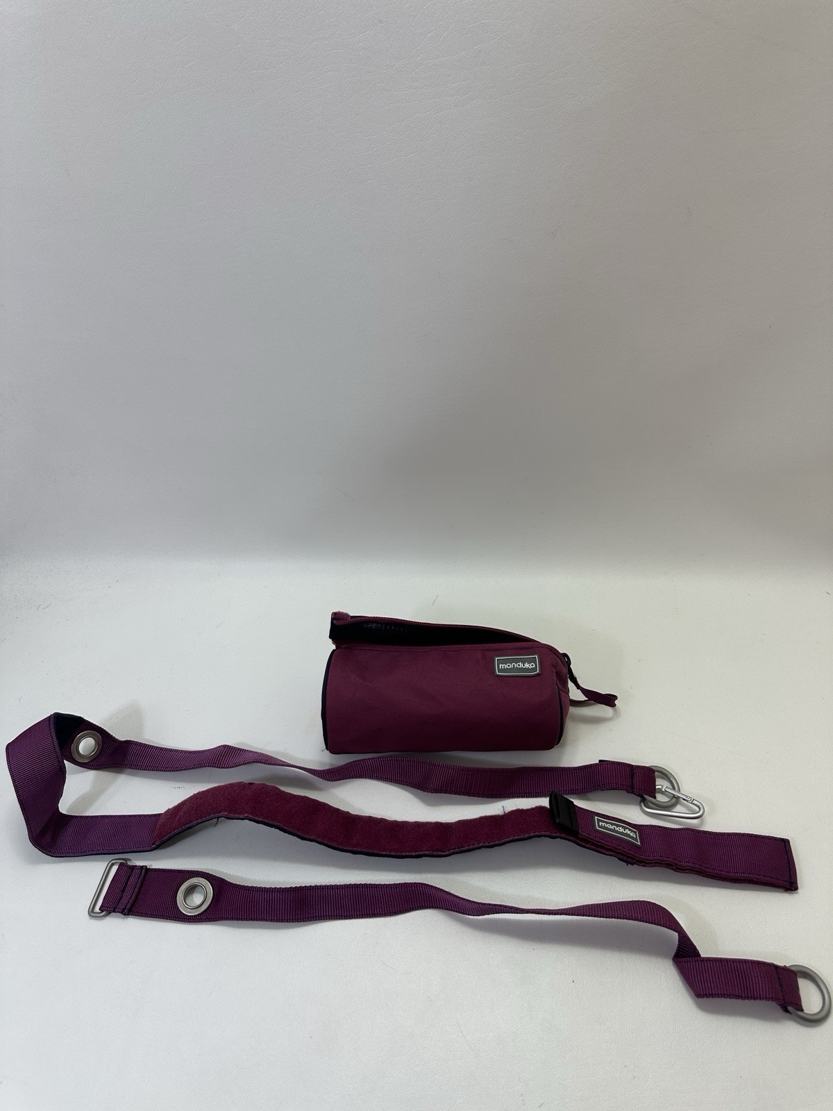 Manduka Yoga Matware Mat Sling Purple Fushia Pouch Strap