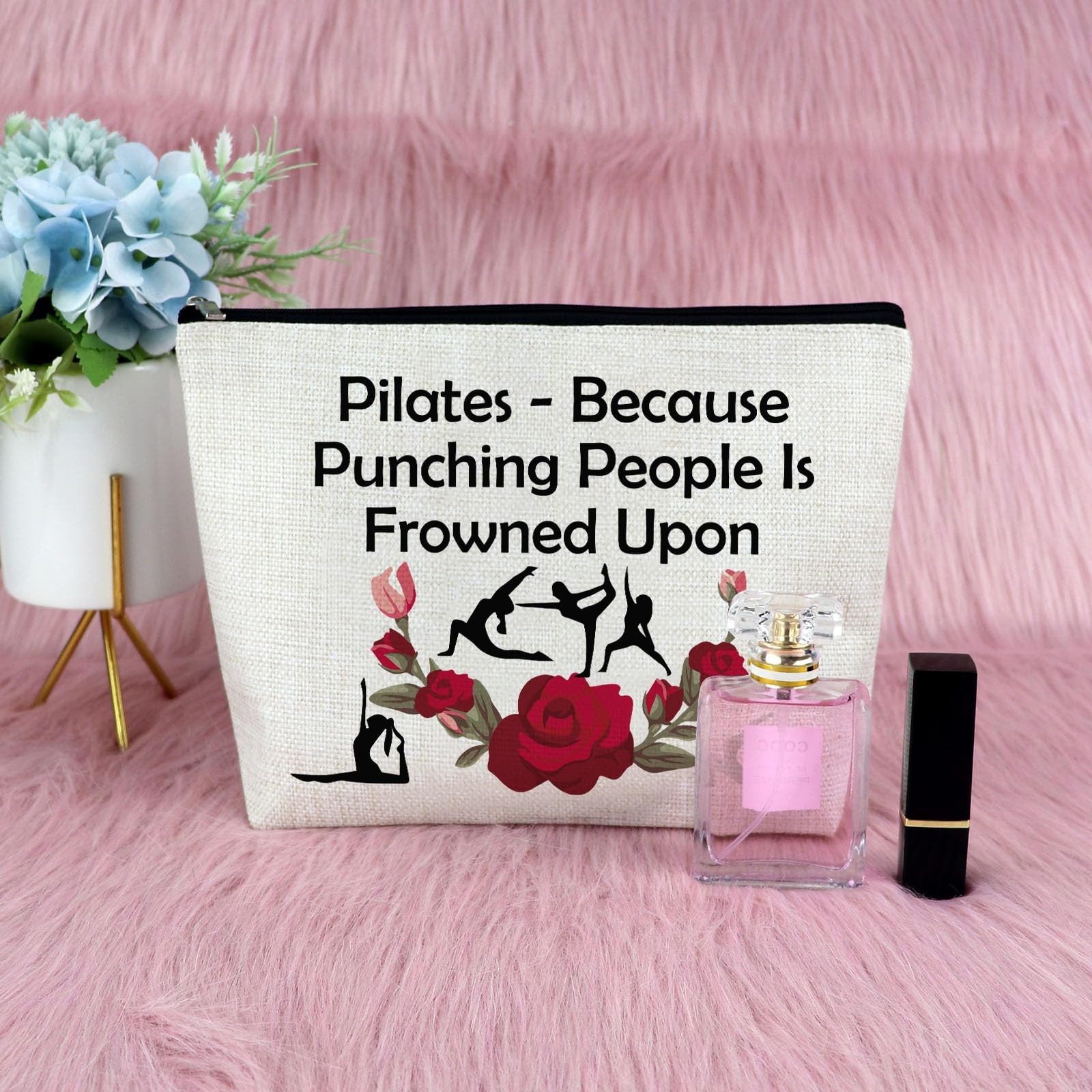 Pilates Gifts for Women Lover Makeup Bag