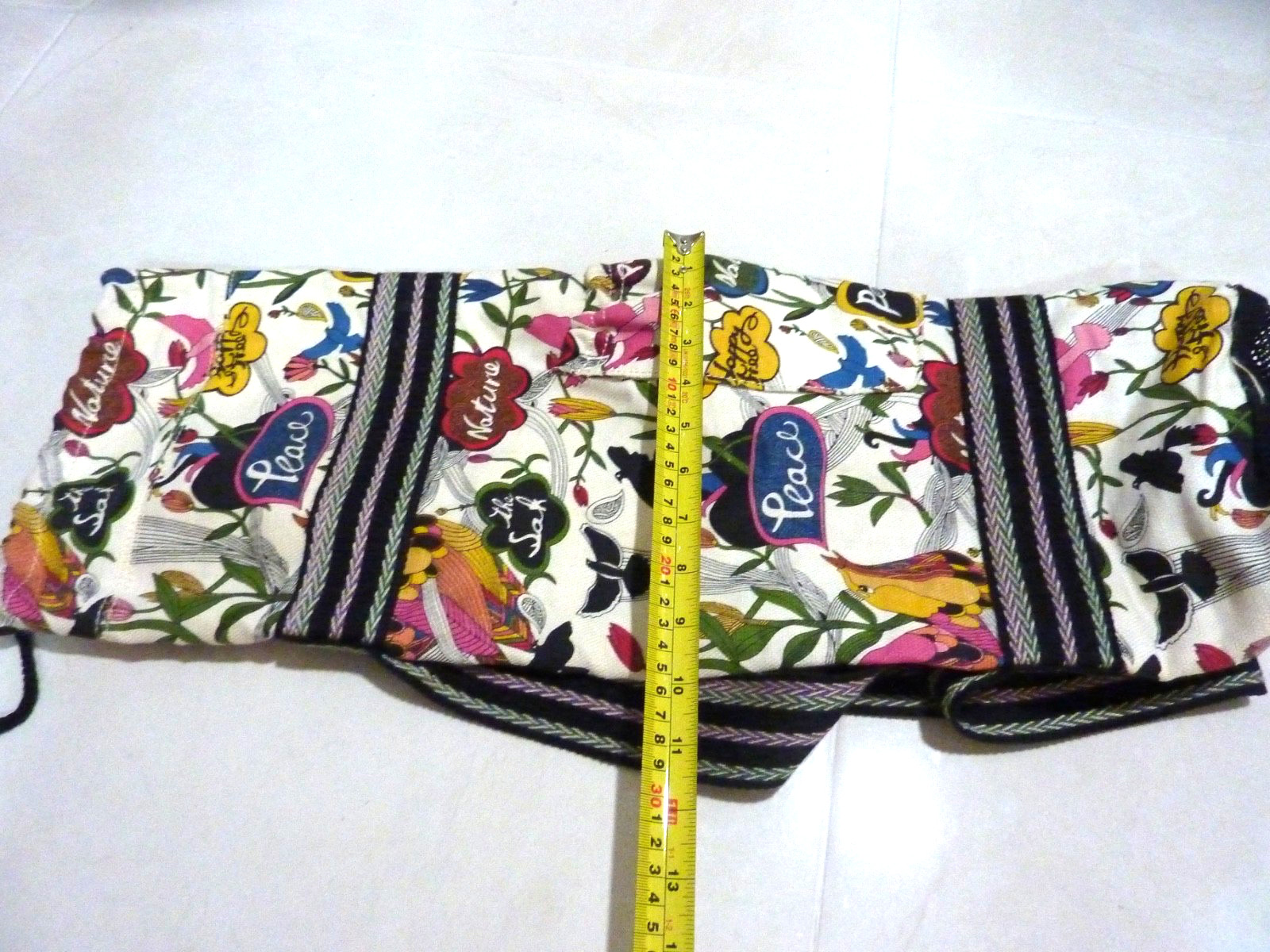 Sakroots Peace Tote Duffle Bag Over Shoulder for Yoga Mat 24 » long NEW