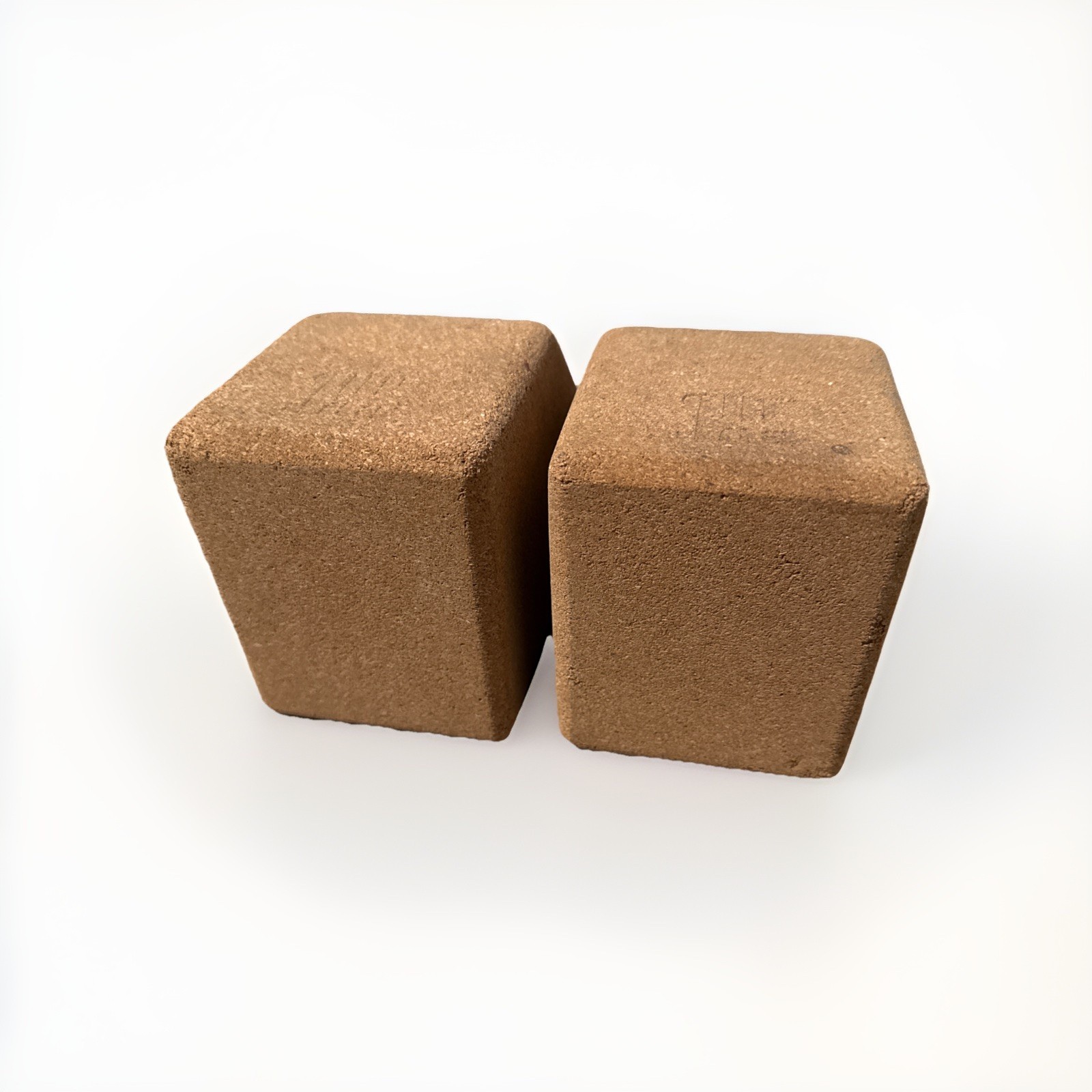 Pair Of Cork Yoga Blocks