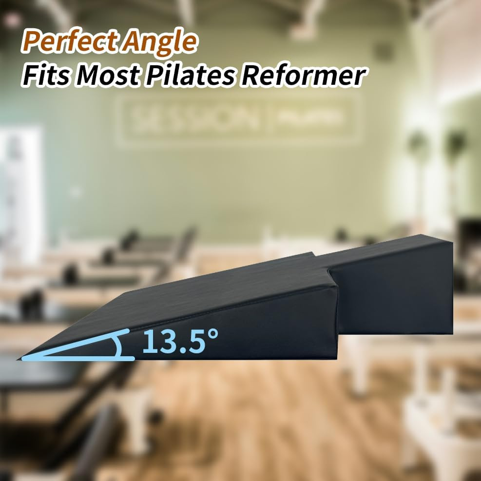 Large Upholstered Wedge for Pilates Reformer Machine, Fitness Equipment for Pila