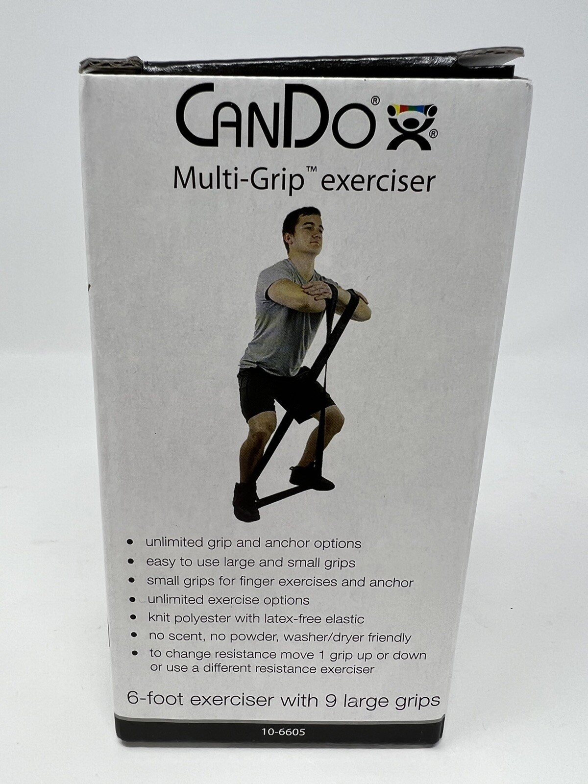 CanDo® Multi-Grip™ Exerciser 10-6605 XHeavy 7Lbs 6 Foot Exerciser