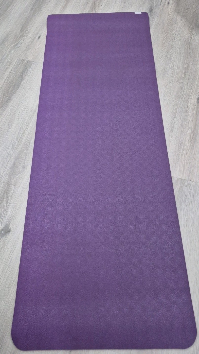 Gaiam Performance Purple High Quailty Yoga Mat w/liforme Carry Bag Reversible 6f