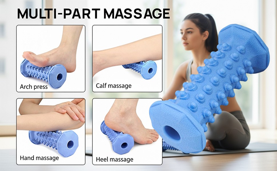 3 Pack Massage Ball Set – Massage Roller for Plantar Fasciitis,Lacrosse Ball