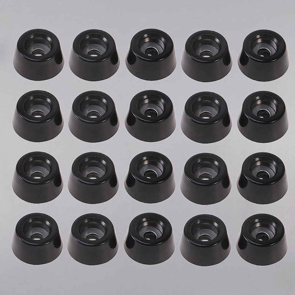 20Pcs Reusable Chair Feet Protectors Round Silicone Covers for Hardwood Floors