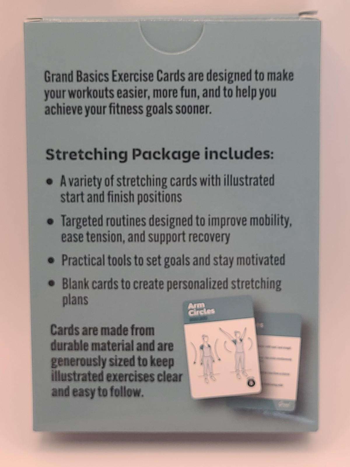 Stretching Exercise Cards NEW