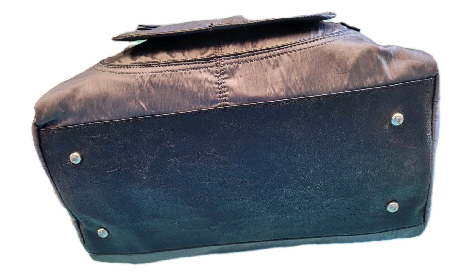 Lole Duffle Yoga Bag, With Shoulder Strap Slate Gray 18x7x11
