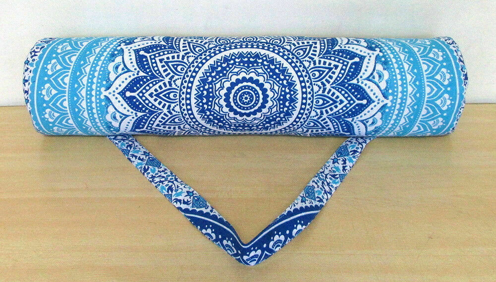 Indian New Best Quality Mandala Yoga Bag Beach Gym Mat Carrier Bags With Shoulde