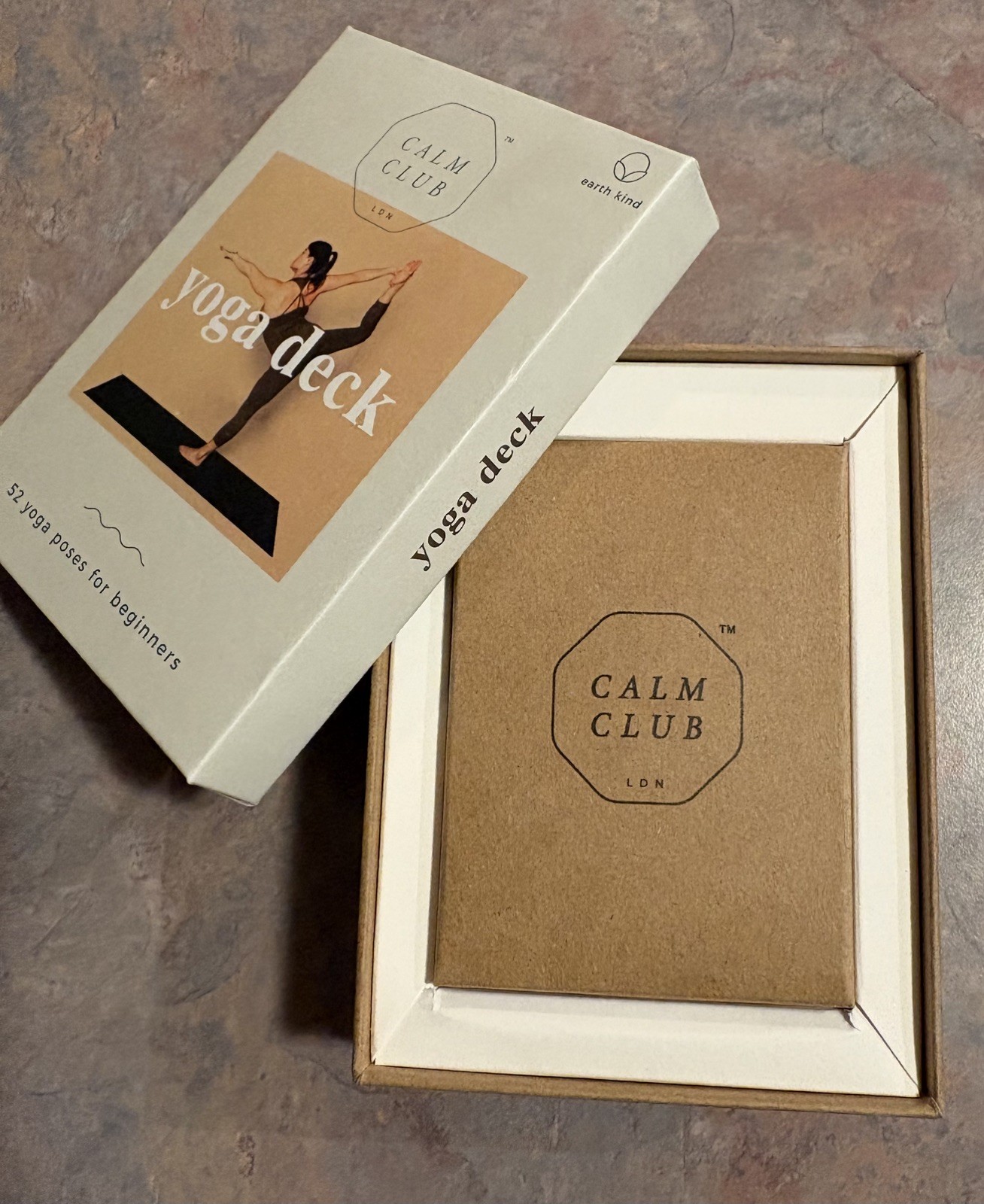 Yoga Deck 52 Yoga Poses Instructional Cards Beginners Luckies Calm Club Relax