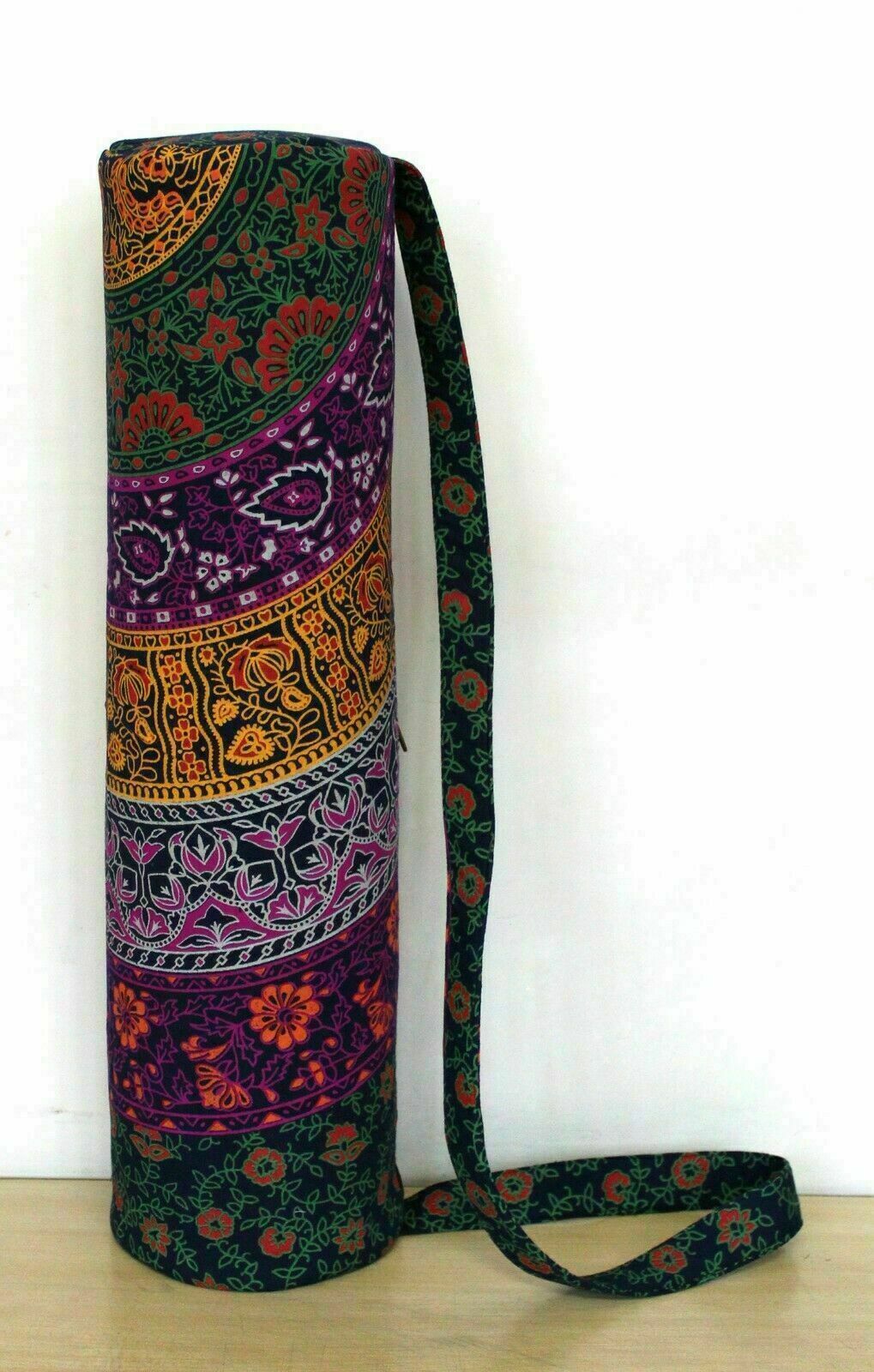 Indian Yoga Mat Carrier Bag Mandala Large Bags With Shoulder Strap Gift Bag