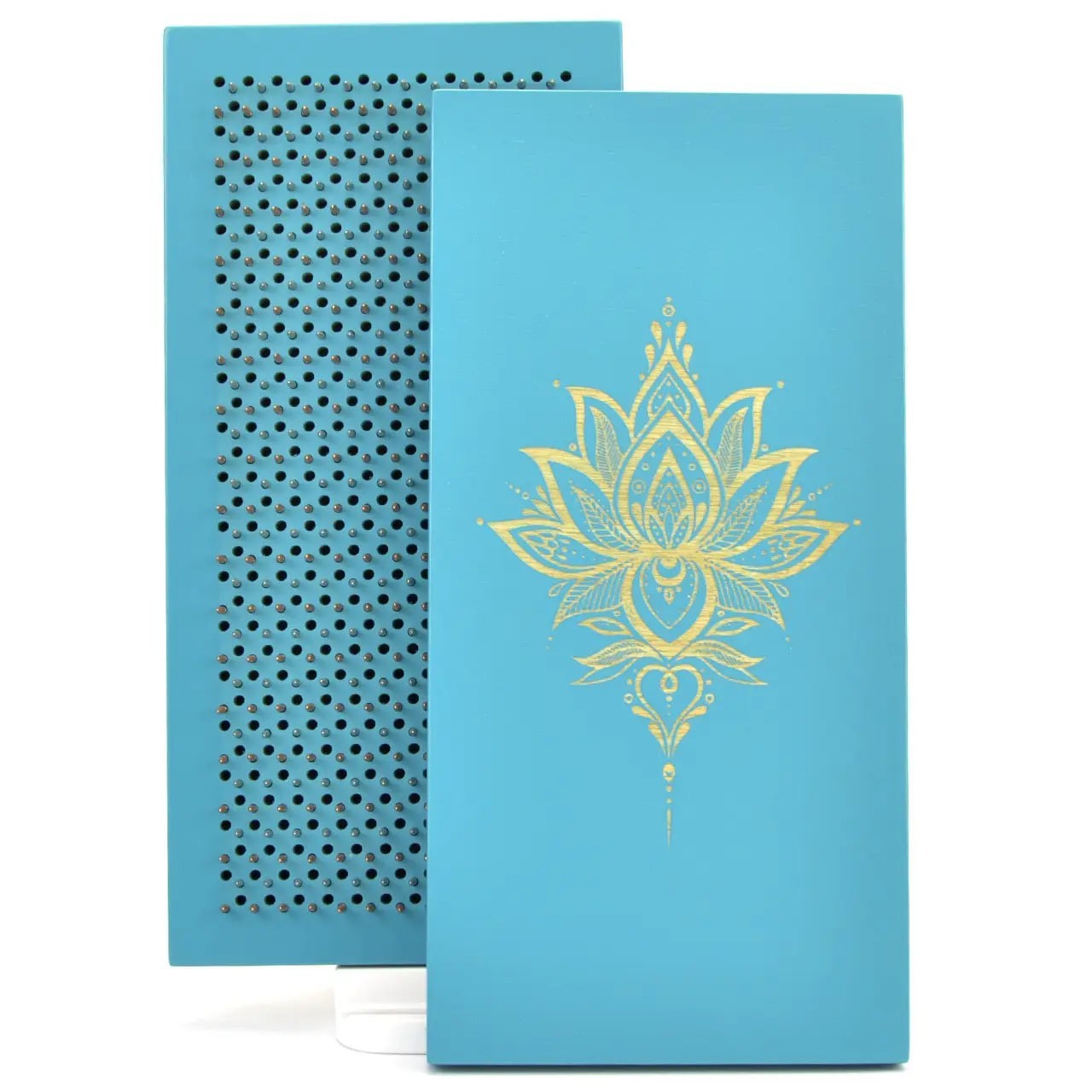 Unique Dynamic Sadhu Board « Lotus » Copper and Galvanized Nails 10 mm/0.4 inch