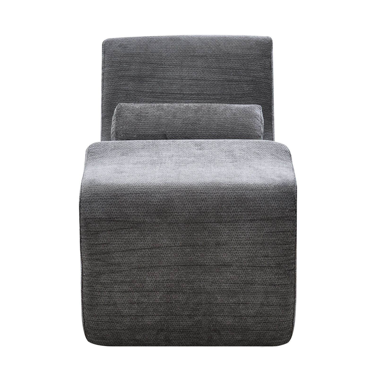 Ergonomic Curved Foam Chaise Lounge for Yoga, Stretching, and Relaxation