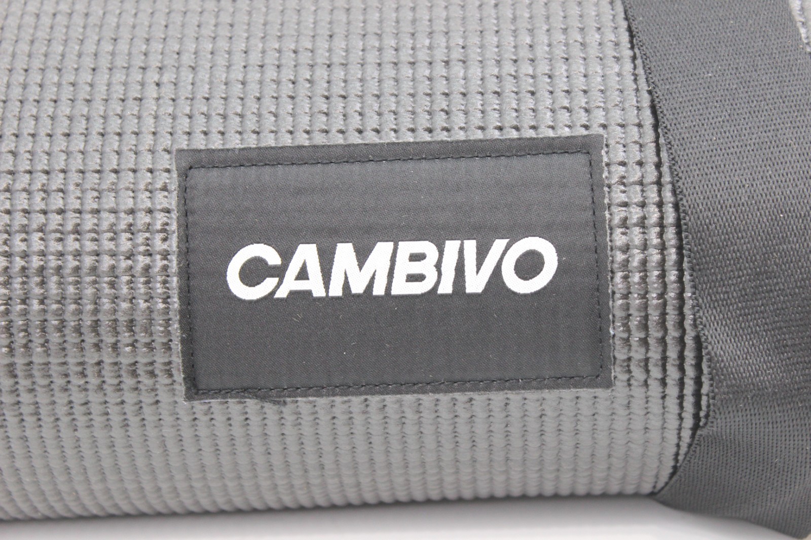 Cambivo Black Large Non Slip Yoga Mat for Women and Men 84&Prime;x30&Prime; 6mm