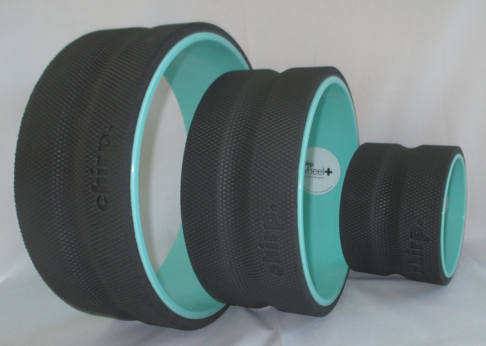 Chirp Wheel 3 Pack Back Pain Relief Stretching 13.375 inch 11.25 inch 7 inch X 4