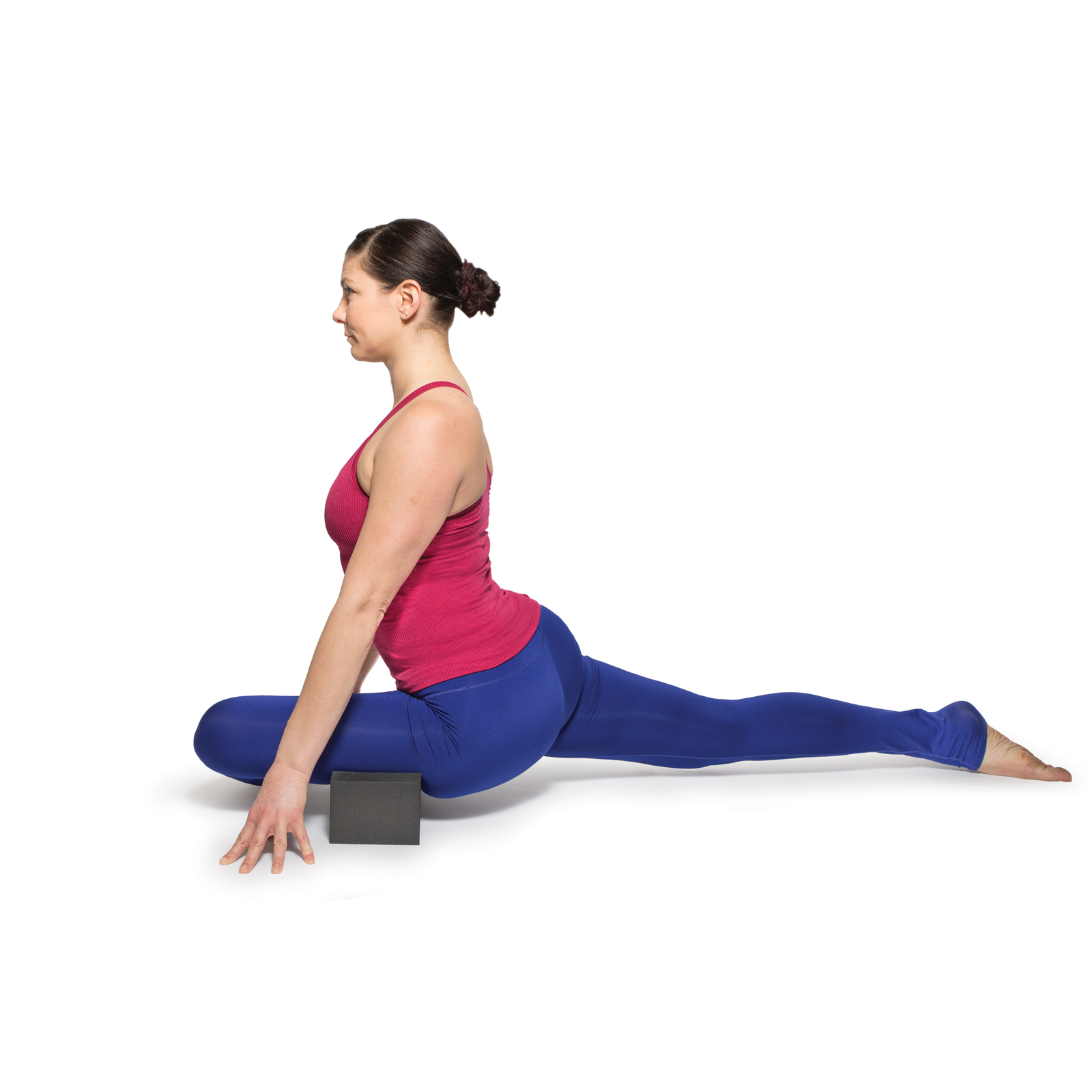 Performance Block Foam Support Prop – Yoga, Pilates and Core Strength Exercises