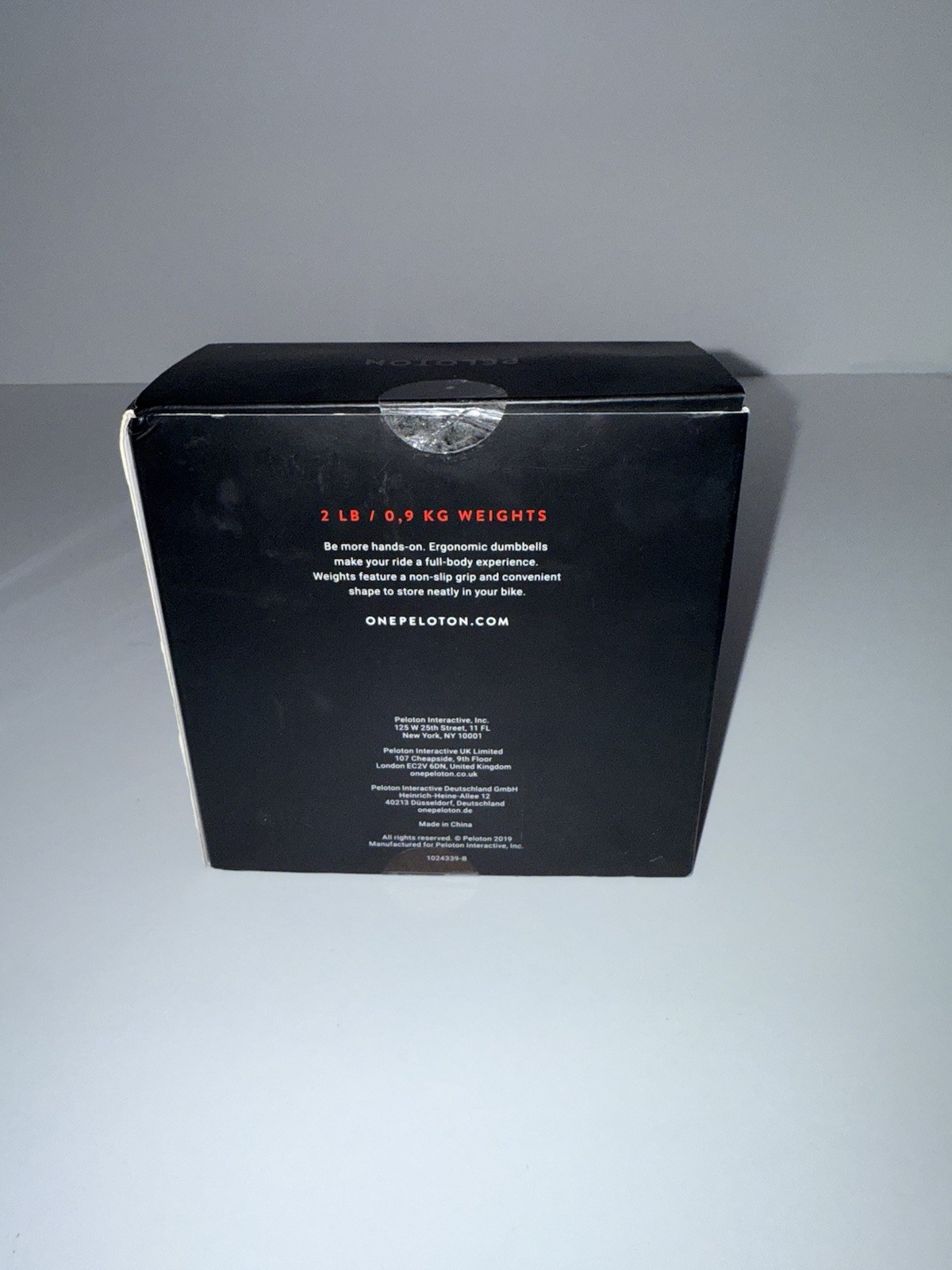 Peloton Yoga Block and 2lb Weight – Set of 2 Black