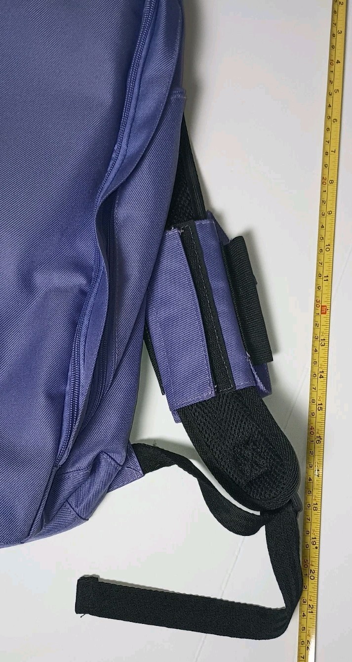 The Original Yoga Sak Backpack Strap Holder Yoga Mat Bag Carryall Purple Heart