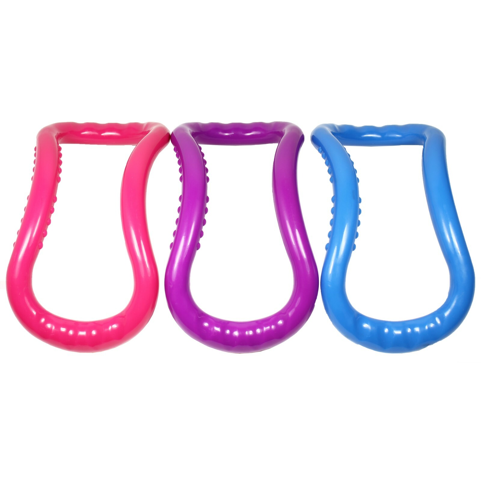 2x Yoga Circle Stretch Ring Resistance Pilates Bodybuilding Fitness Workout Tool