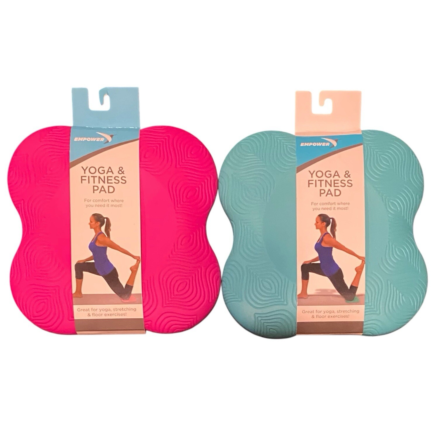 Brand New Yoga Set (Video and book , 2 fitness pads, yoga block, fitness shirt)