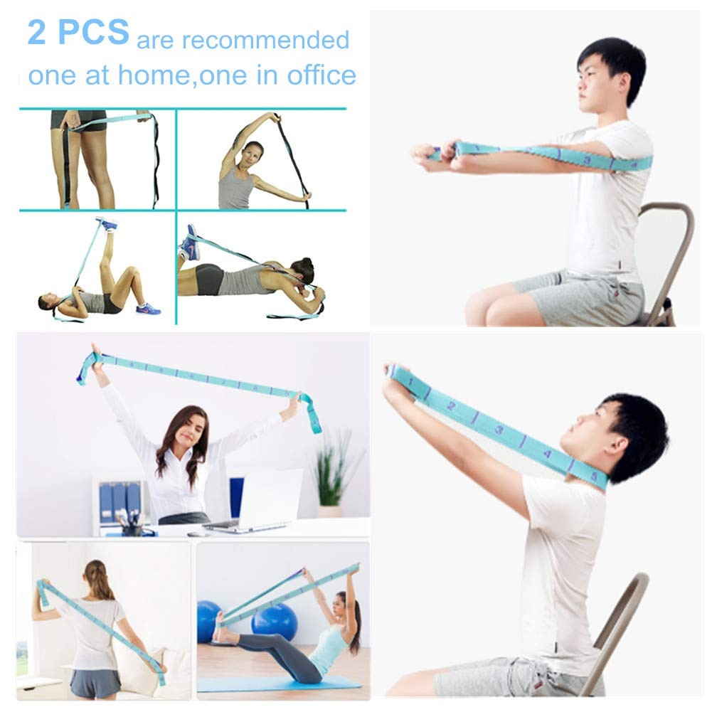 Nitpicker Stretching Straps Hamstring Stretcher Device Elastic Exercise Band …