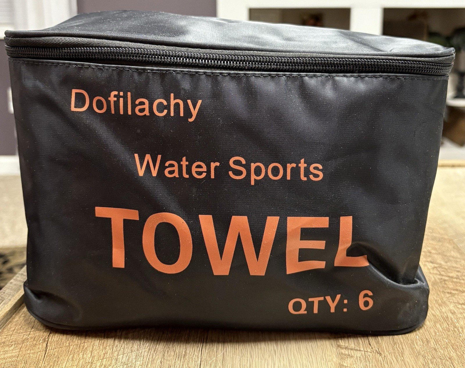 Dofilachy Water Sports Towel 6 Pack 24&Prime;x48” Microfiber New In Carry Case
