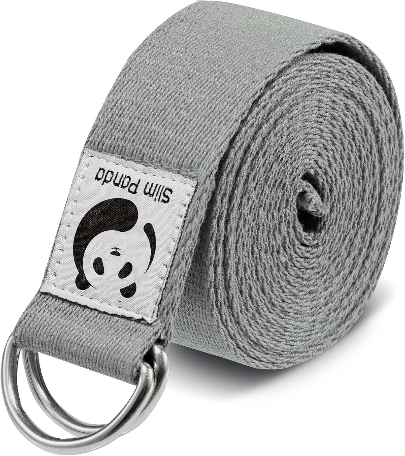 Yoga Strap for Stretching,Cotton Yoga Strap with Adjustable D-Ring Buckle,Non…