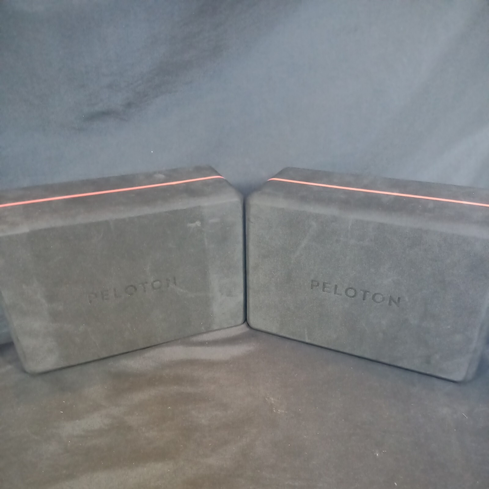 Peloton Yoga Block Black Foam (4x6x9 in) YG-BL-A-02 Lot of 2