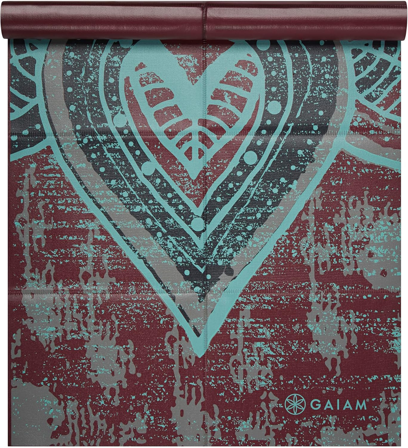 Gaiam Yoga Mat – Folding Travel Fitness & Exercise Mat – Foldable Yoga Mat for A