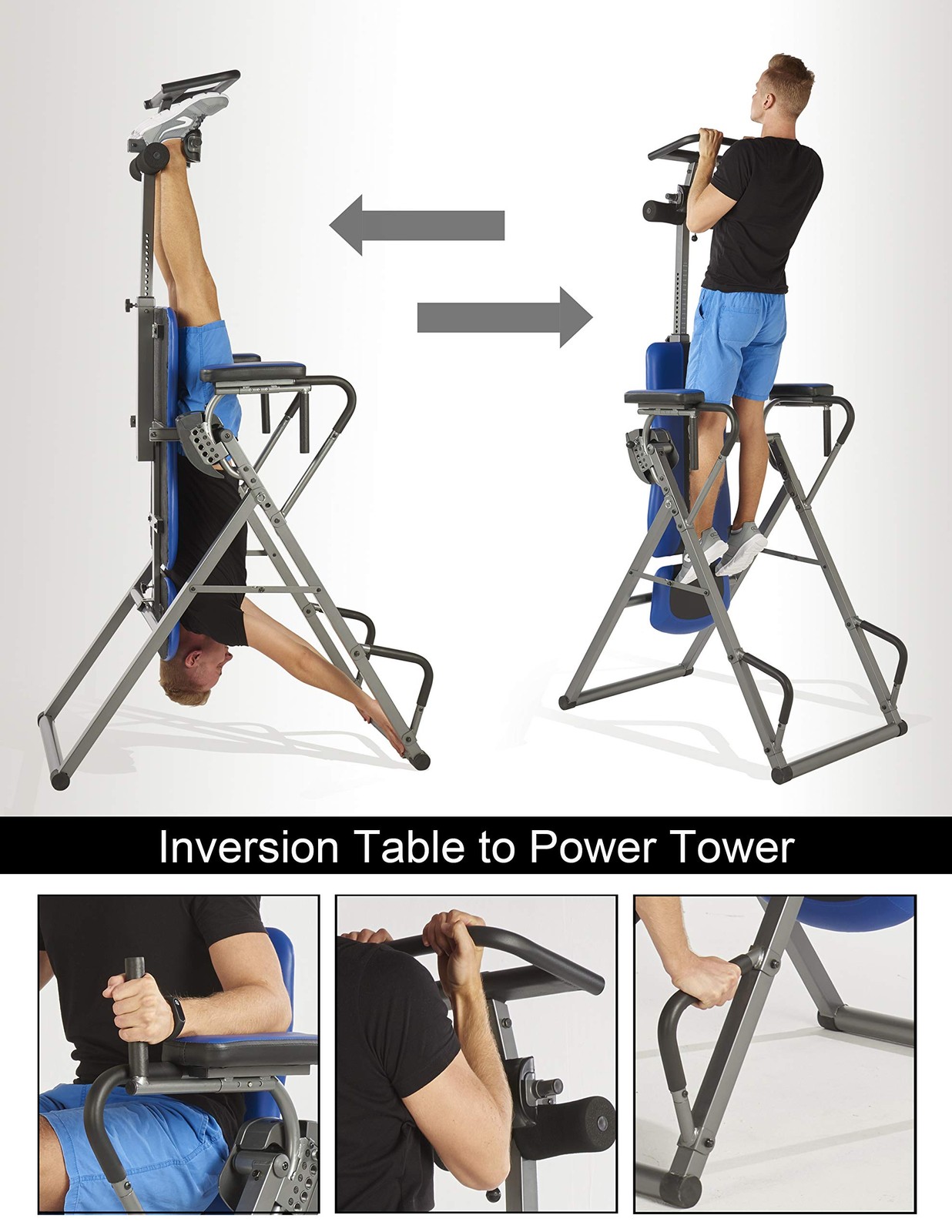 Innova Inversion Table with Power Tower