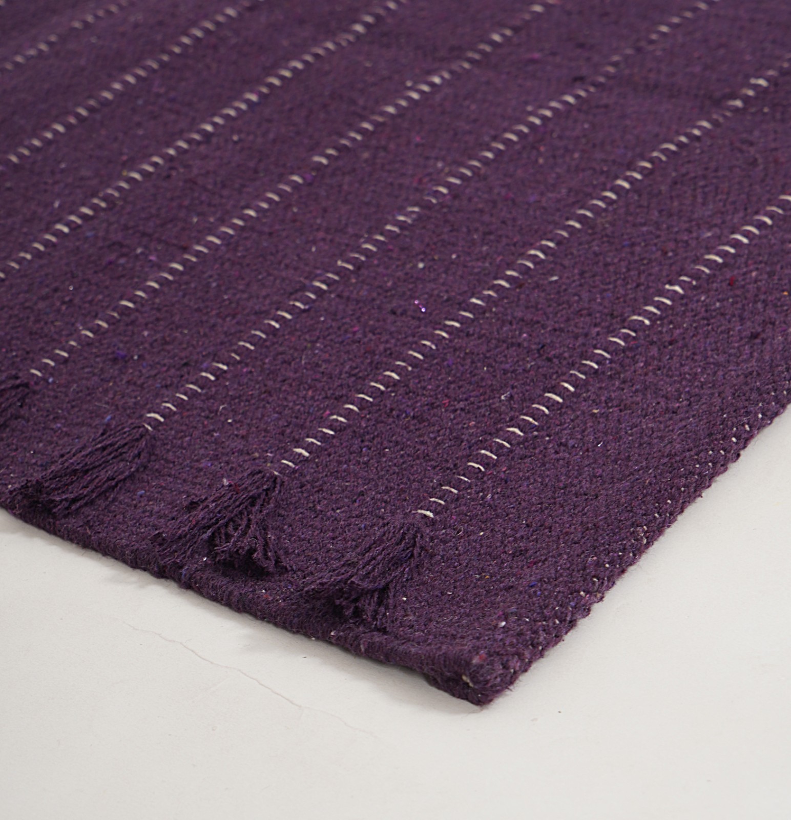 Organic Cotton Yoga Mat Breathable Soft & Durable Non-Slip Natural Mat yoga Rug