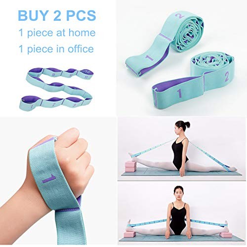 Nitpicker Stretching Straps Hamstring Stretcher Device Elastic Exercise Band