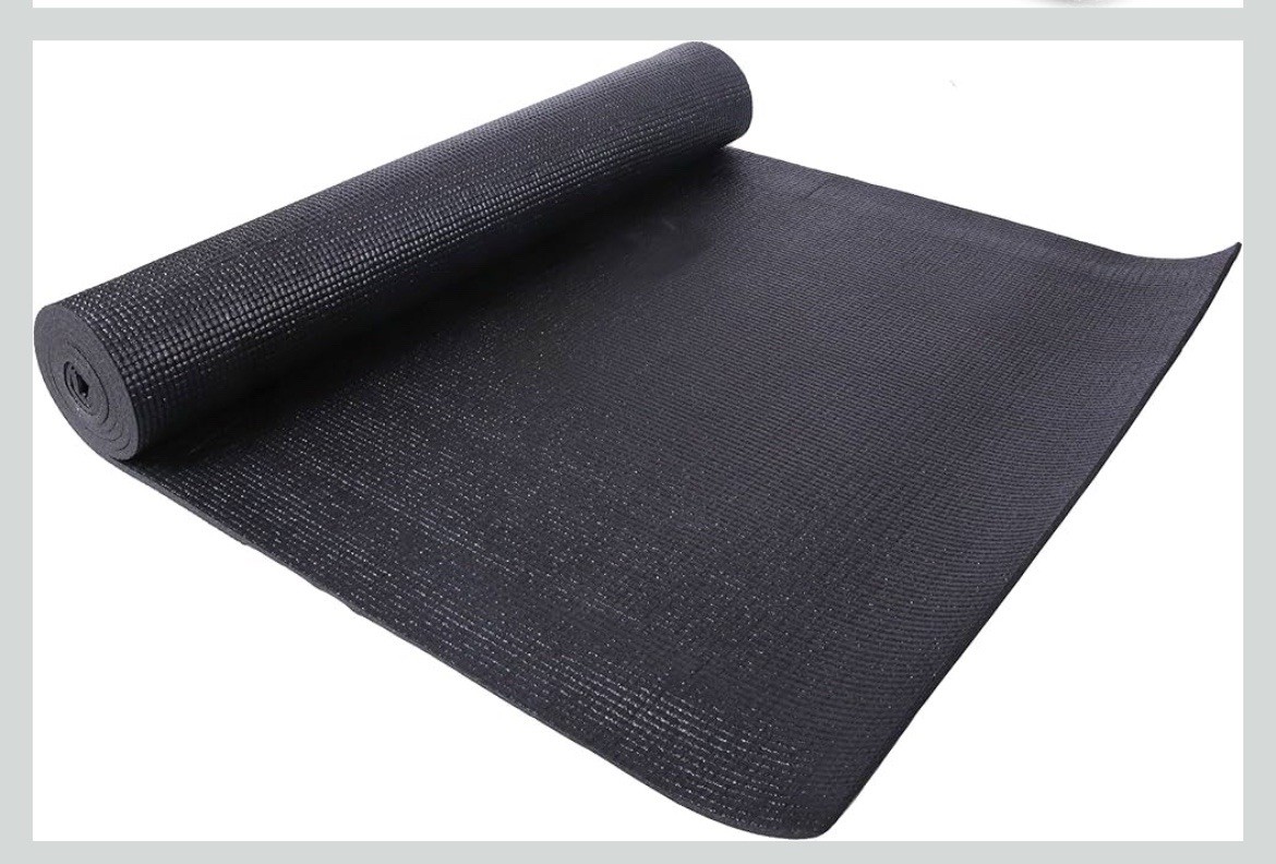 Fitvids All-Purpose 1/4-Inch High Density Anti-Tear Exercise Yoga Mat+bag