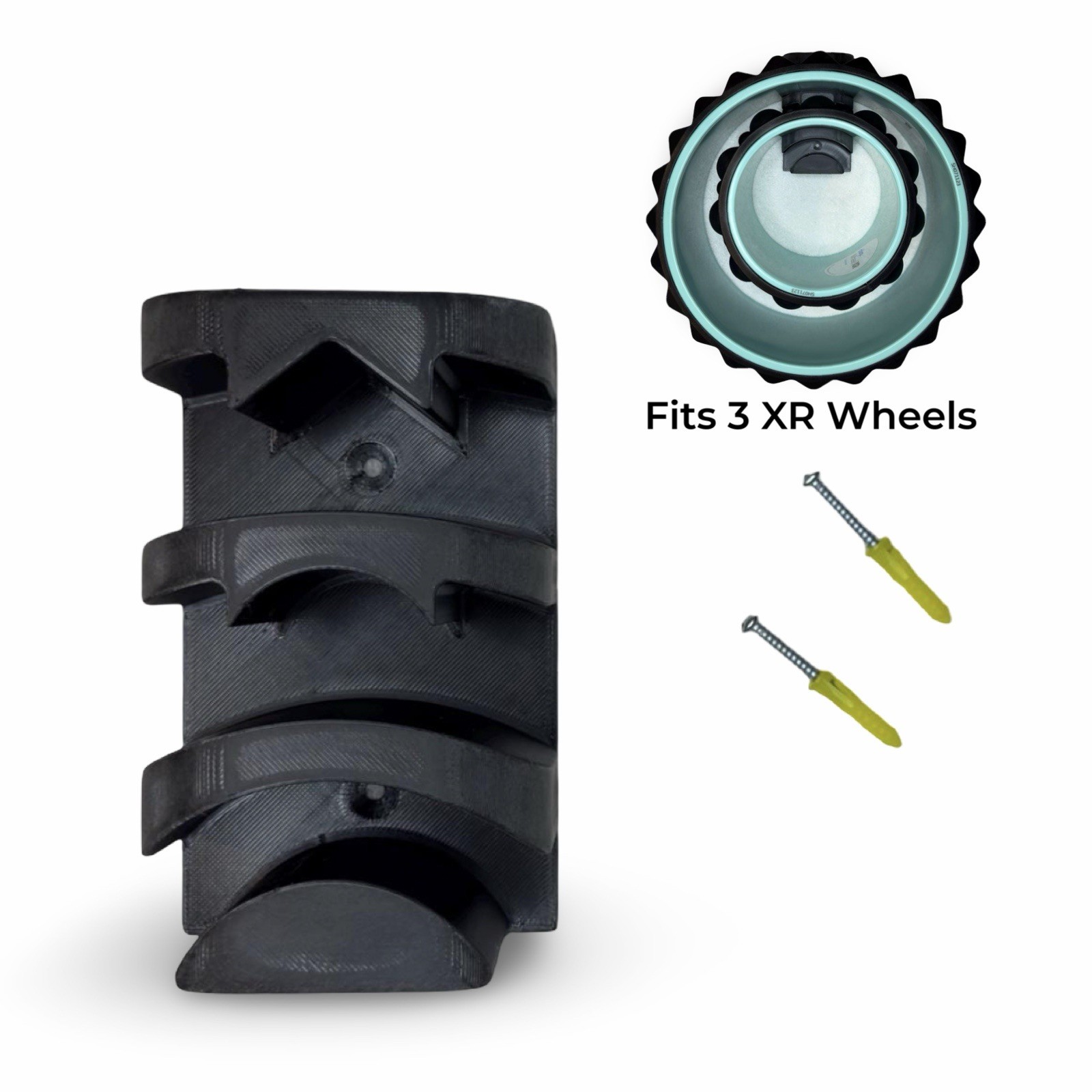 Chirp® XR Wheel Wall Mount –Storage Rack for Home & Gym Organization, yoga wheel