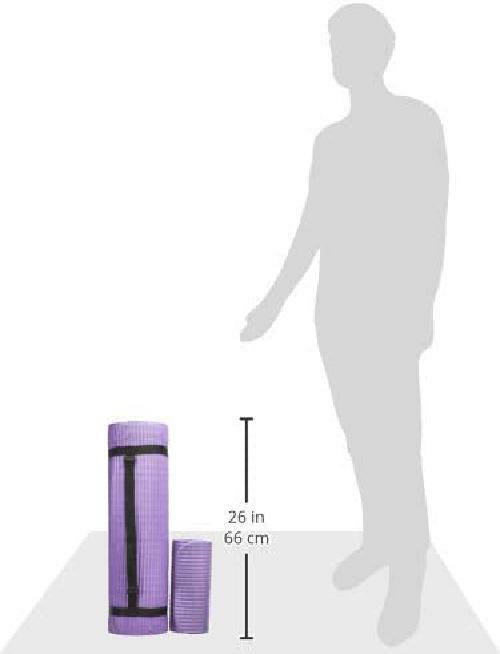 BalanceFrom GoYoga 7-Piece Set – Include Yoga Mat with Carrying Strap, 2 Yoga Bl