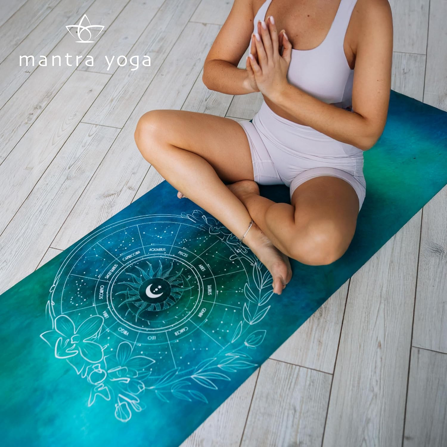 Eco-Friendly Foldable Yoga Mat with Knee Pad – Lightweight & Portable 72&Prime;x24