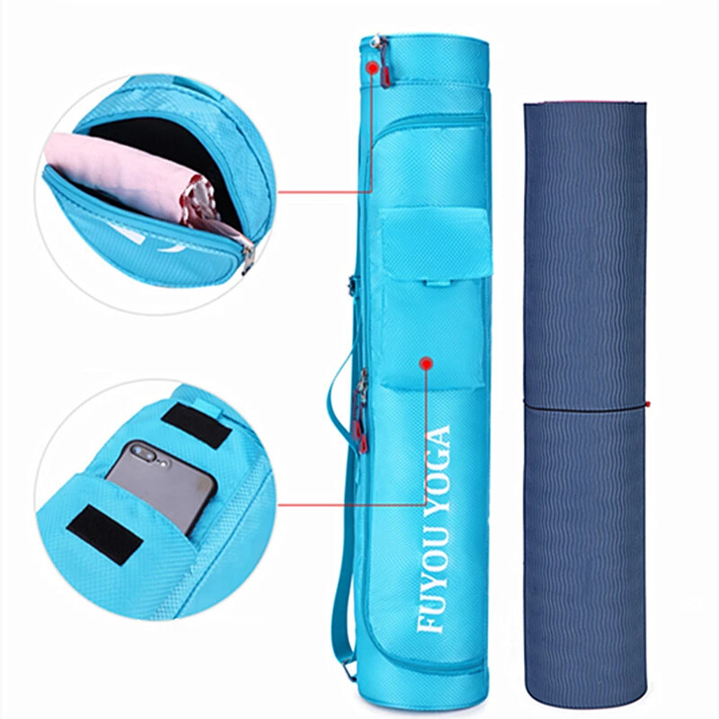 Printed Yoga Bag Yoga Mat Bag Sports Mat Bag Men Women Pilates Mat Backpack