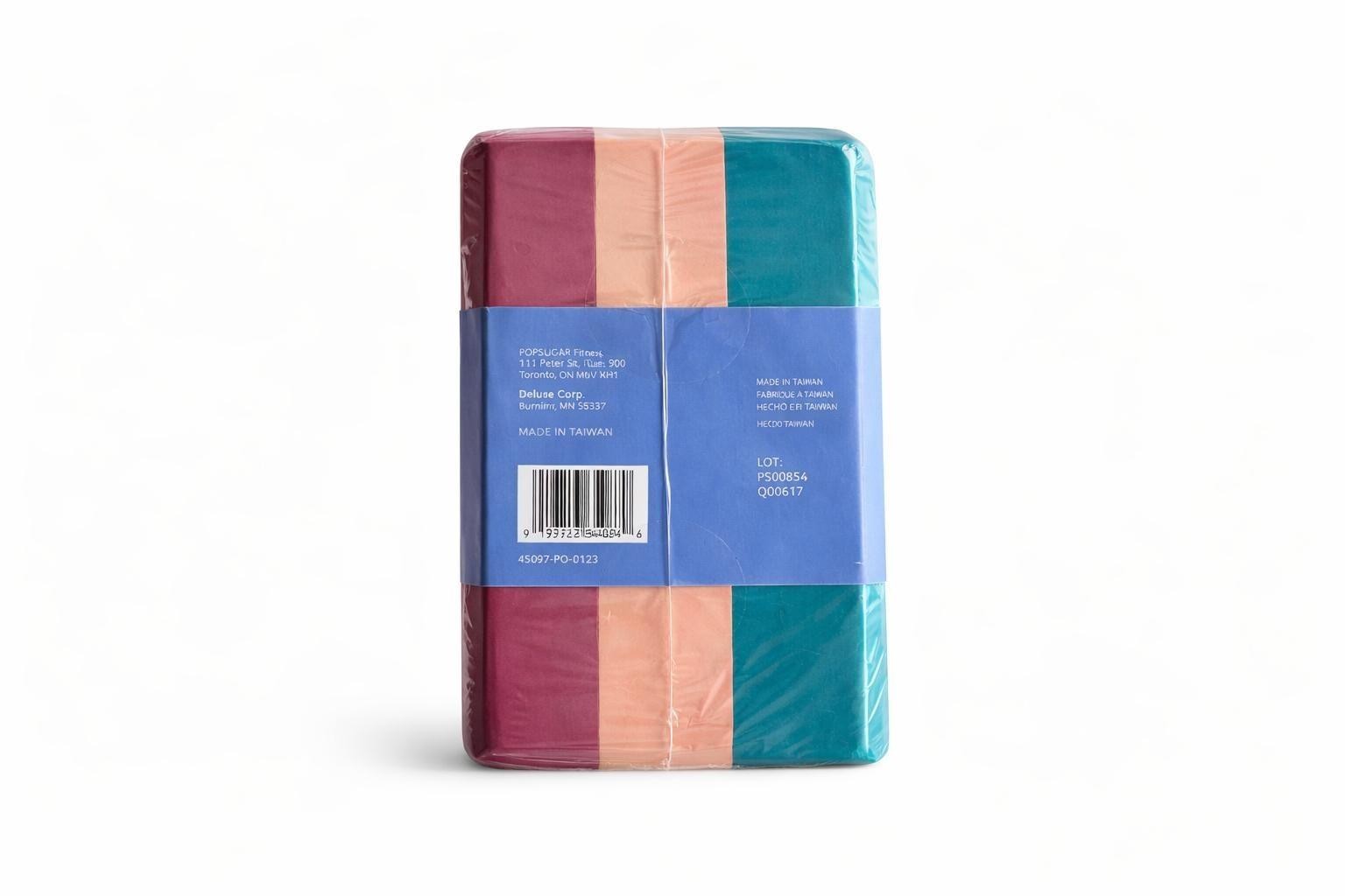 Yoga Block Foam Brick Non-Slip Exercise Pilates Stretch Home Workout Pink 9x6x4