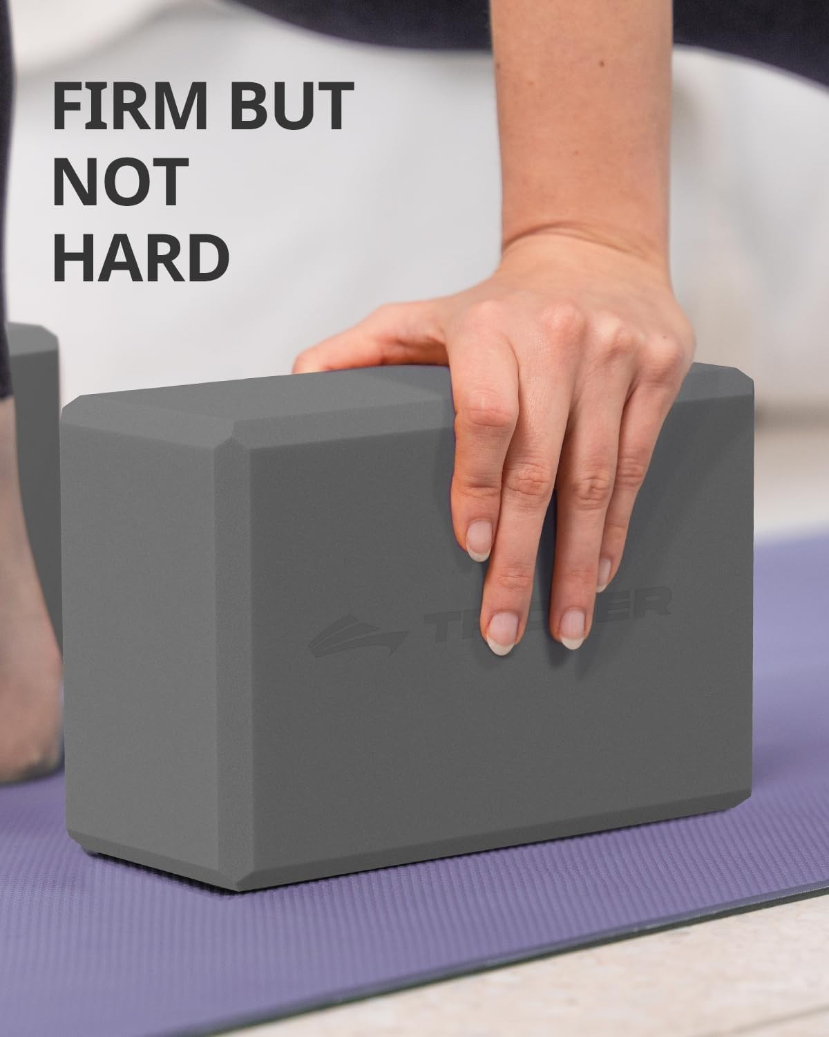 Soft Non-Slip Yoga Blocks 2 Pack
