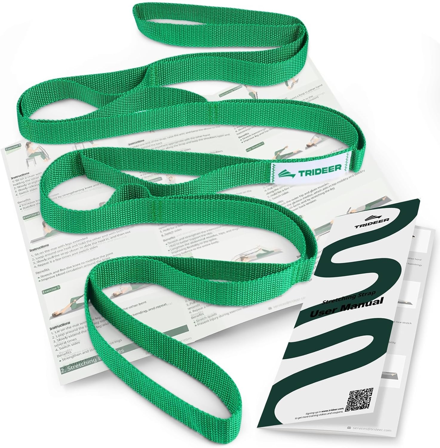 Versatile 75-Inch Stretch Strap & Leg Lifter for Effective Physical Therapy