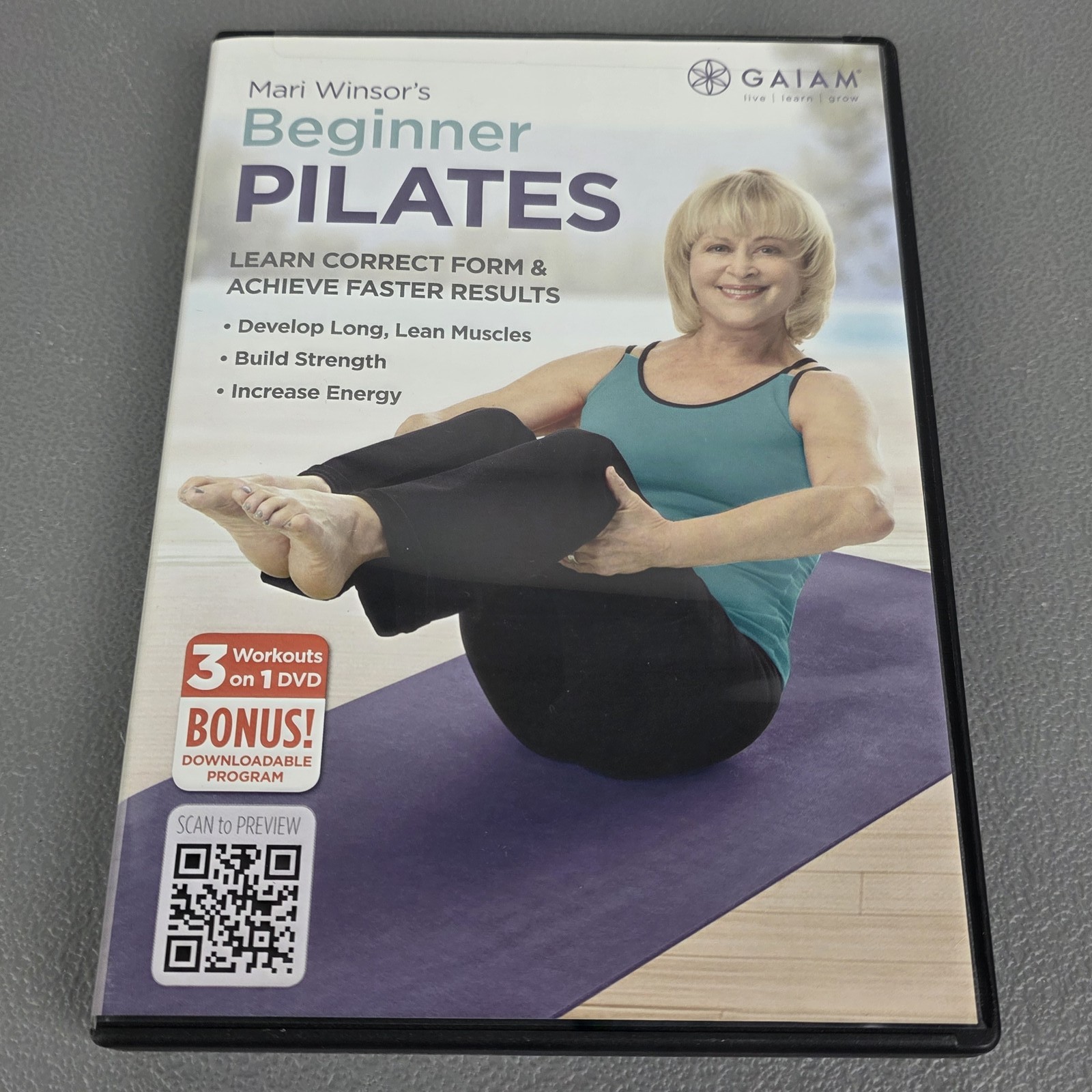 Fitness DVD Lot: Pilates, Yoga, Dance Aerobics – Mari Winsor, Denise Austin