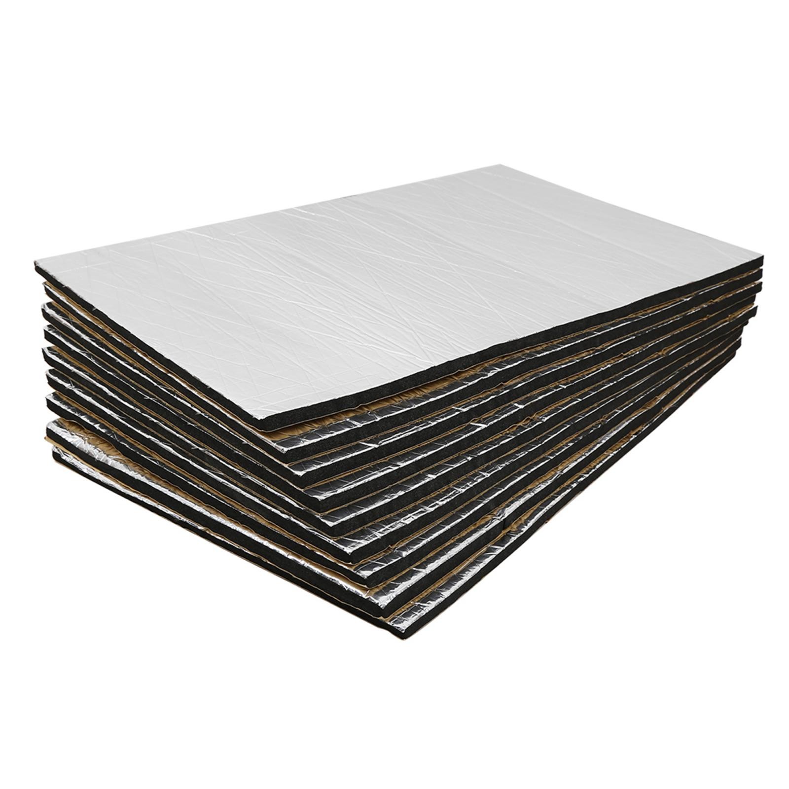 394Mil/10mm 14.4 sqft Phono Insulating Mat 9Pcs 20X12&Prime;