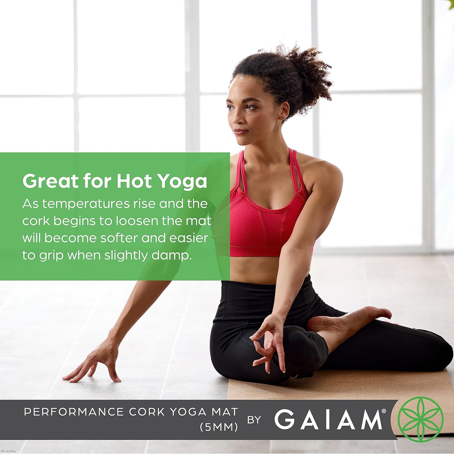 Yoga Mat – Premium 5Mm Solid Thick Non Slip Exercise & Fitness Mat for All Types