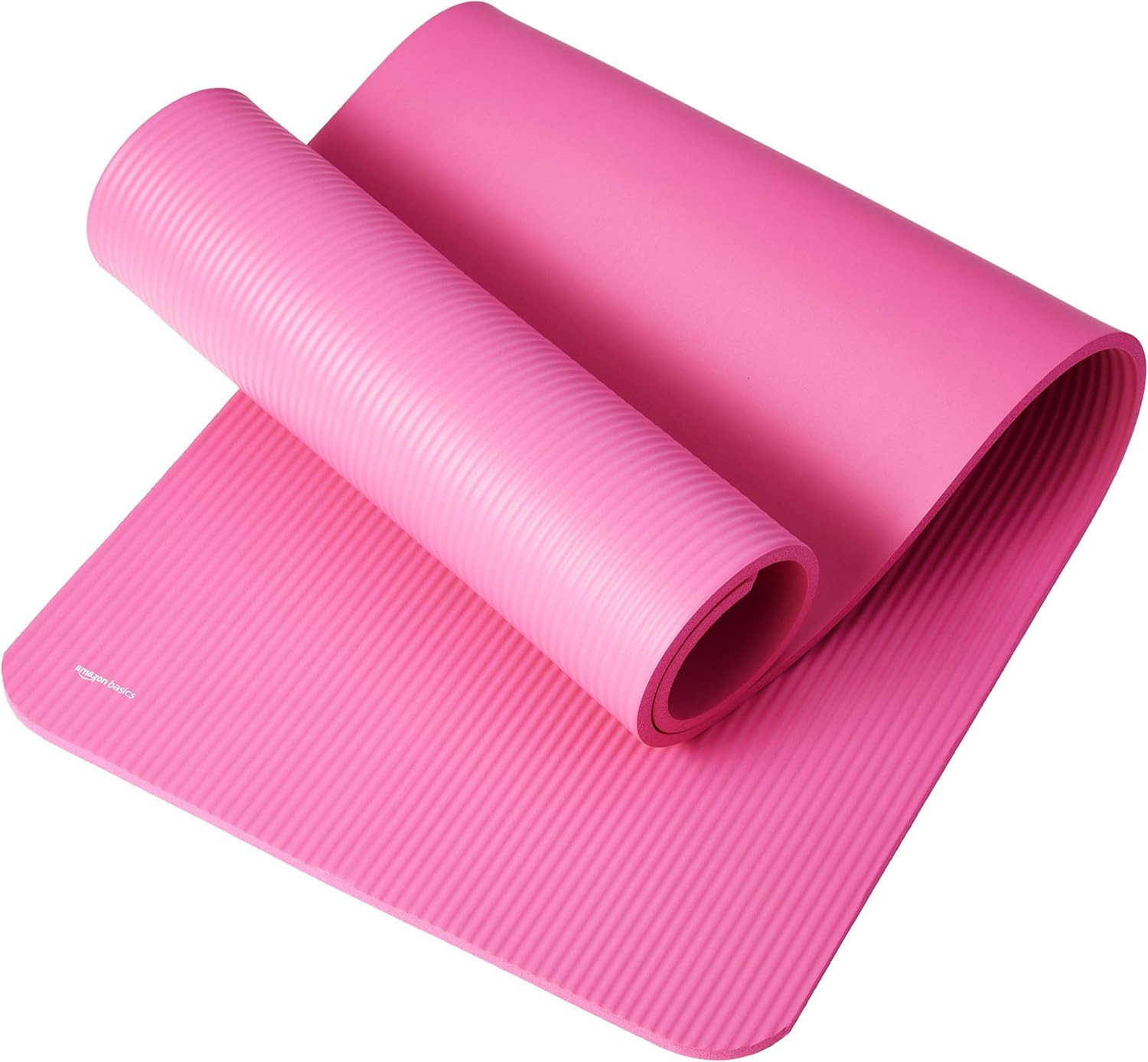 Amazon Basics Extra Thick Exercise Yoga Mat with Carrying Strap