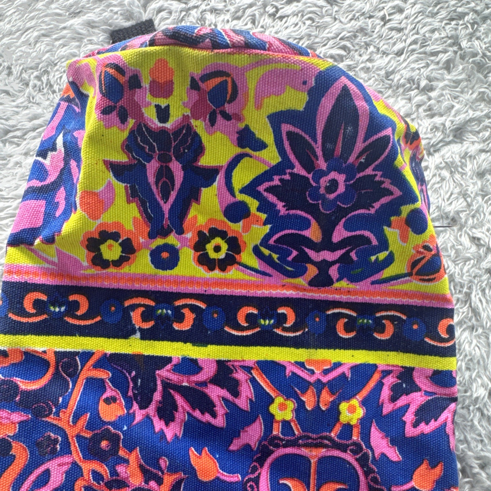 Boho Yoga Mat Bag Floral Tassel Strap Pink Blue Festival Gypsy Hippie Carrier
