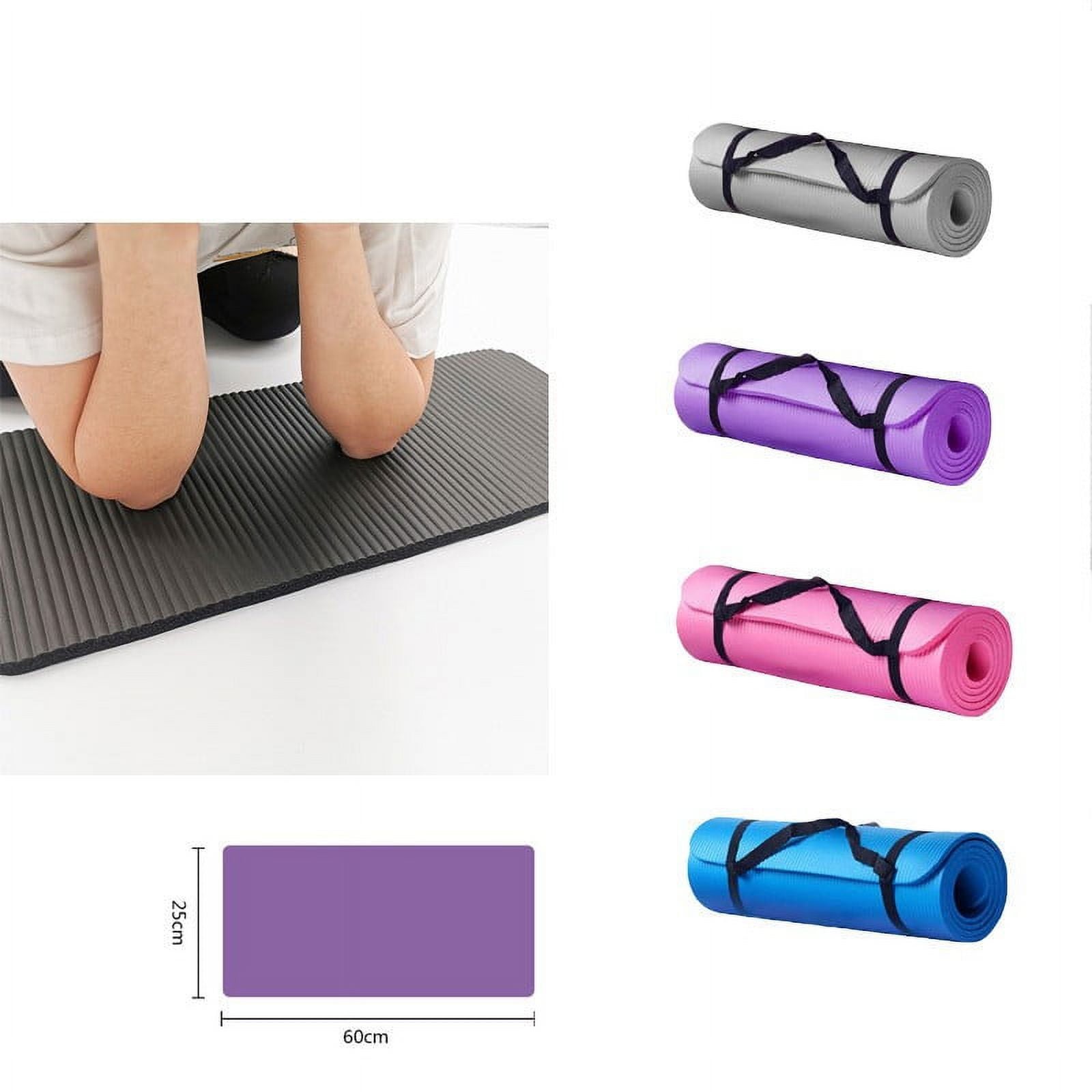 Small Yoga Mat 15 Mm Thick Anti-Skid Sports Fitness Mat Non-Slip Yoga Mat for Ho