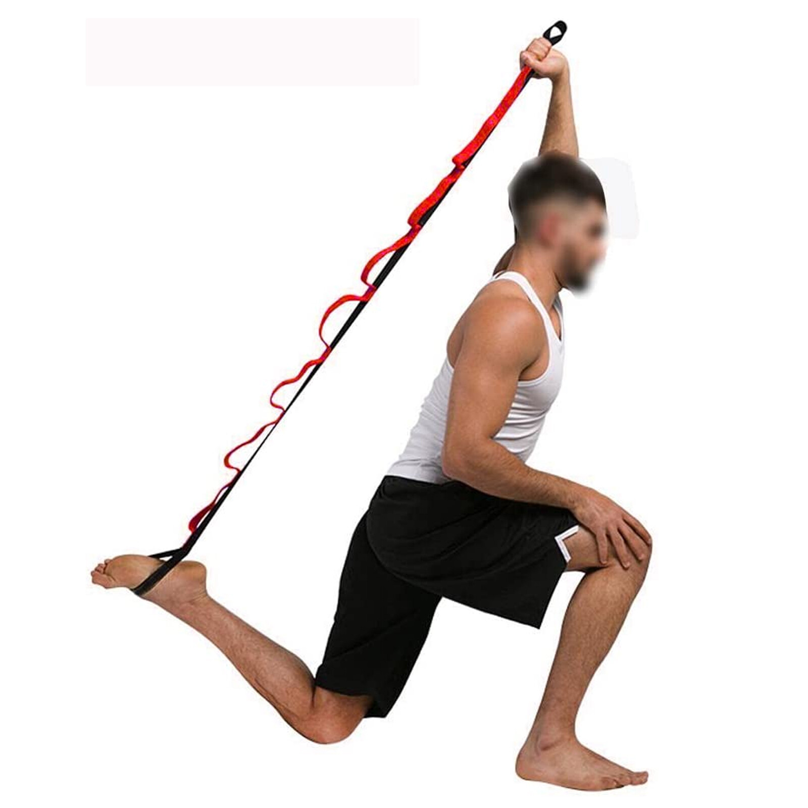 Yoga Stretch Strap Improve Flexibility Mobility Fitness Pilates Physical Therapy