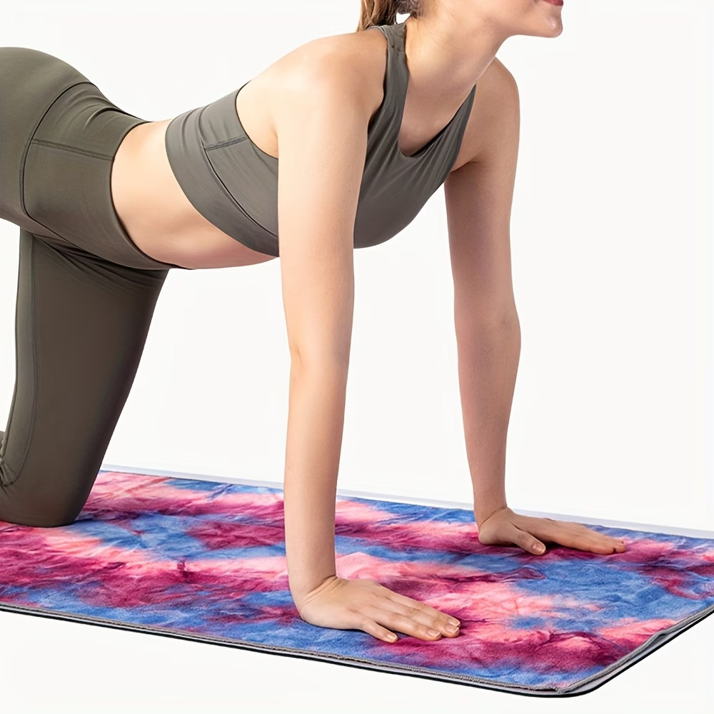 1 Pc Yoga Towel with Grip Dots 72 x 25 Inch Non-Slip Hot Yoga Mat Towel