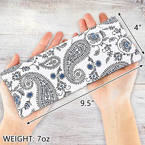 Eye Pillow with Extra Cover Yoga Meditation Accessories Lavender Aromatherapy