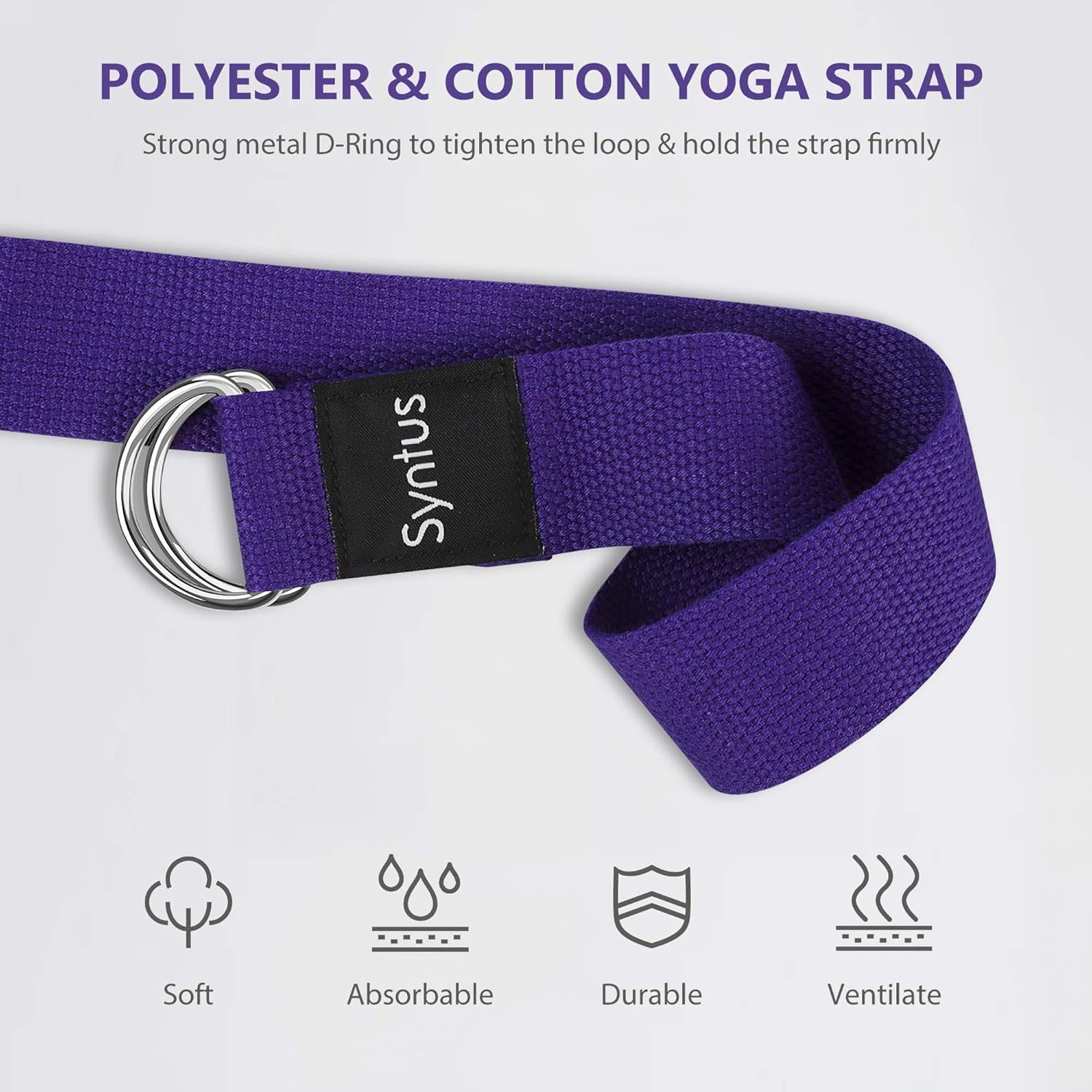 Eco-Friendly Yoga Block and Strap Set: 2 Non-Slip Blocks for Ultimate Stretching