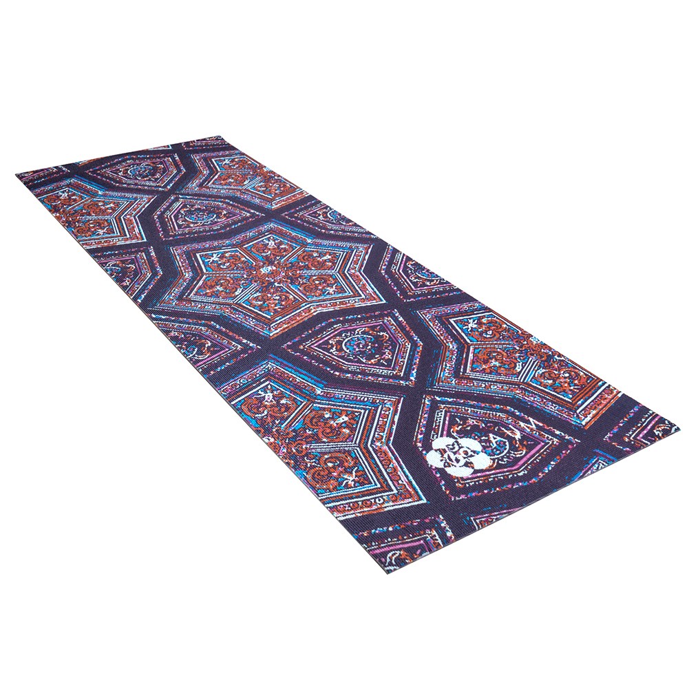 NEW! AUM 68&Prime; x 24&Prime; ULTRA SOFT TEXTURE YOGA EXERCISE MAT – NON-SLIP W/CARRY STRAP